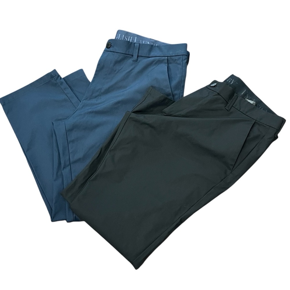 English Laundry 4 Way Stretch Straight Fit Pants 38 x 29 2 pair bundle